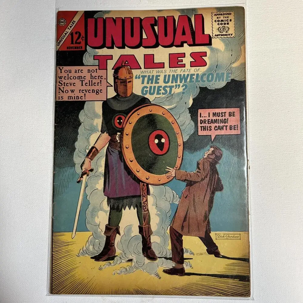 Charlton Unusual Tales 43 Comic Book Unisex OS Multi Good Silver Age Sci-Fi 1963